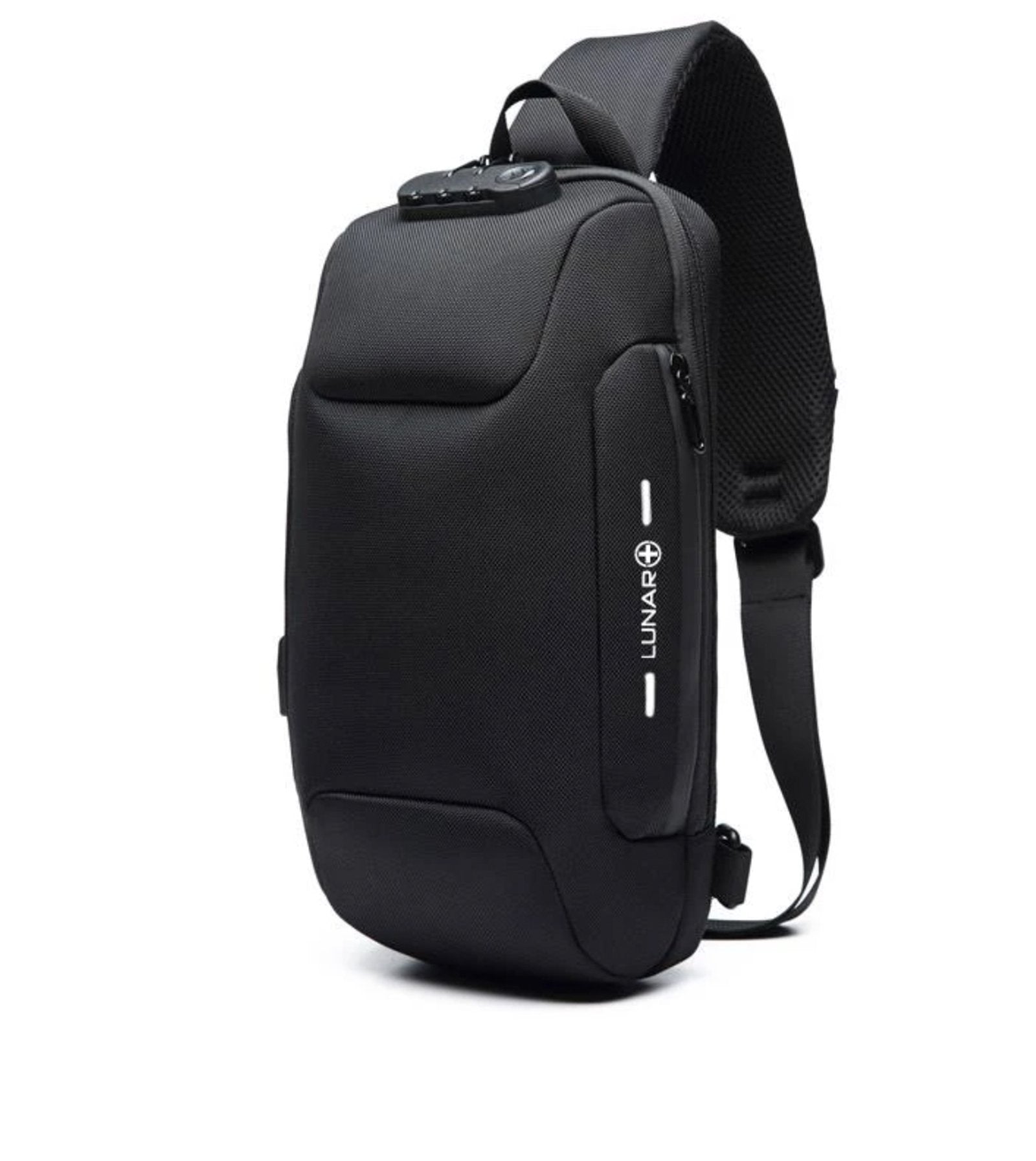 Lunar+ Escape Pod in Midnight Black-front view